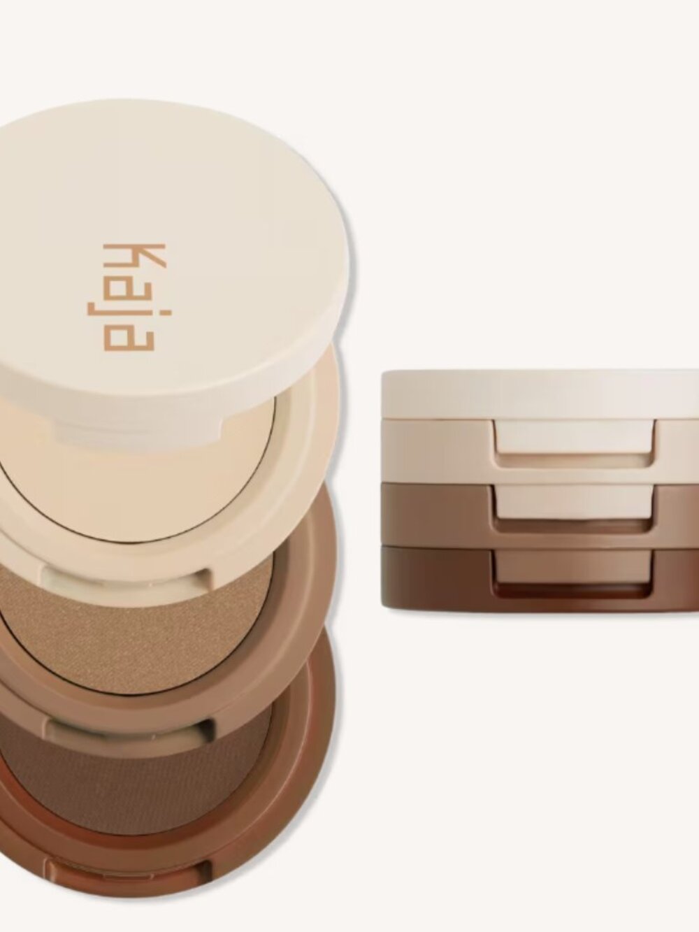 Kaja Beauty Bento Eyeshadow Trio in Neutral‎ Moment (14) NIB
